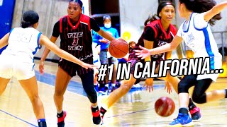 Jayda Curry amp Londynn Jones BEST GIRLS BACKCOURT 1 La Jolla Country Day VS 3 CEN10 [upl. by Eriam]