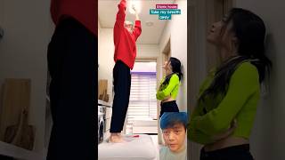 Wah romantis guys funny comedy prank couple korean happy family fun wow viral short [upl. by Etnoved]