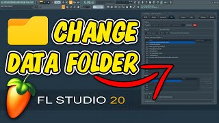 How To Find amp Change Your Data Folder In FL Studio 20 [upl. by Eelyek]