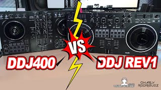 PioneerDj DDJ400 VERSUS PioneerD DDJREV1 Pruebas y Reviews en Español [upl. by Naesar]