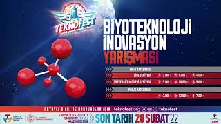 TEKNOFEST Biyoteknoloji İnovasyon Yarışması [upl. by Ziegler786]