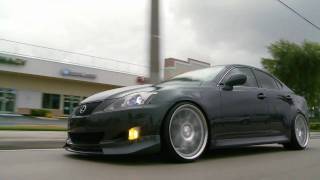 Lexus IS250 on 20quot Vossen VVSCV2 Concave Wheels  Rims [upl. by Viole]