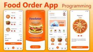 ✅ Food App Android Design  how to make food ordering app android studio tutorial 🔥 [upl. by Suzie19]