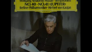 Mozart  Symphony No 40 in G Minor KV 550 Berlin Philharmonic  von Karajan [upl. by Lexerd]