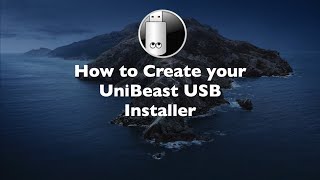 How to Create your UniBeast USB Installer [upl. by Lalitta]