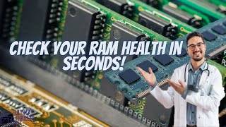 Windows Memory Diagnostic Tool How to Run RAM Health Check via Command Prompt  Windows 10 amp 11 [upl. by Frydman]