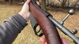 1891 Carcano long rifle POV Revisited [upl. by Norrad]