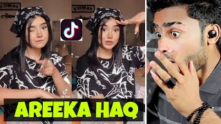 Areeka Haq New Tiktok Videos  Reaction  Areeka Haq New Tiktok  TikTok Trending Ak Reaction [upl. by Nimrahc759]