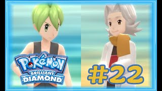 ELITNÍ ČTYŘKA  AARON A BERTHA  Pokémon Brilliant Diamond 22 [upl. by Selhorst]