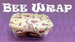 DIY  BEE WRAP comment remplacer le film alimentaire plastique facile et écologique HD [upl. by Grosmark]