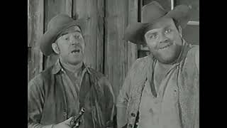 THE VIRGINIAN 1958 James Drury Dan Blocker Andrew Duggan  classic scene  TV Pilot [upl. by Liberati]