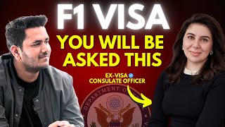 Most Common F1 VISA Interview Questions Asked by US Visa Officer [upl. by Donnie115]