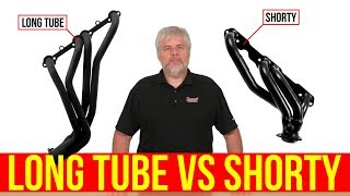 Long Tube Vs Shorty Headers [upl. by Ayn]