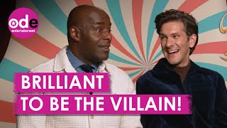 Paterson Joseph amp Mathew Baynton Being Wonka Baddies is So Fun [upl. by Dnob]