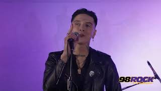 Black Veil Brides Knives and Pens exclusive acoustic version for 98 Rock Baltimore [upl. by Halyhs]