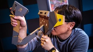 Tested Nintendo Labo VR Kit Review [upl. by Fruma]