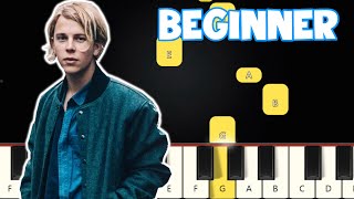 Tom Odell  Another Love  Beginner Piano Tutorial  Easy Piano [upl. by Ennyletak]