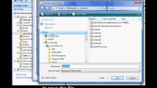 AutoArchive in Outlook 2003 and 2007 [upl. by Muiram]