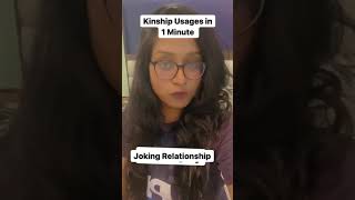 Kinship Usages in Sociology in 1 minute for UGC NET JRF  UPSC  Shorts [upl. by Elleral]