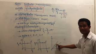 រូបវិទ្យាថ្នាក់ទី១២ ទែម៉ូឌីណាមិចThermodynamic លំនាំអ៊ីសូបារIsobaric Process [upl. by Keil956]