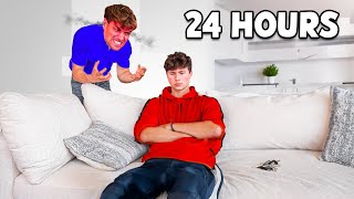 IGNORING My Roommate For 24 HOURS 24 hour PRANK [upl. by Nylsirk]