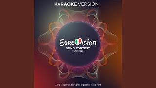 River Eurovision 2022  Poland  Karaoke Version [upl. by Rolan]