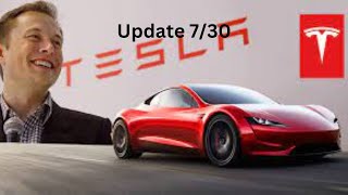 Tesla Update 730  The Most Probable Path Over The Next 612 Months  400 Coming [upl. by Trainor]