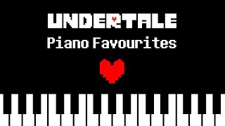 Undertale Piano Favourites  Full Album [upl. by Lohcin]