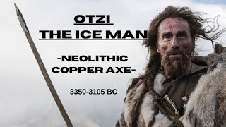 Otzi The Ice Man  Neolithic Copper Axe caveman archeology otzi primitivetechnology survival [upl. by Llien]