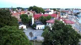 USTKA Poland  latarnia plaża miasto [upl. by Eilsek]