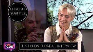 Eng Sub ON CUE SB19 Justin’s Interview to talk about solo project and his group SB19 [upl. by Nahgrom375]