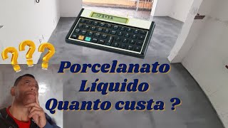 Porcelanato Liquido quanto custa [upl. by Attenod]