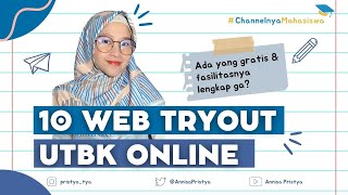 10 Situs Tryout UTBK Online amp Gratis  ChannelnyaMahasiswa [upl. by Anat387]