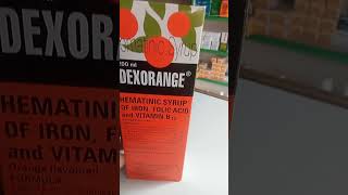 DEXORANGE SYRUP के फायदे medical pharmacy shortsvideo motivation youtube automobile ronaldo [upl. by Nosiaj640]