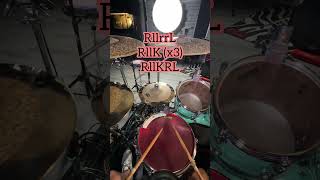 Awesome Triplet Chop drumlesson [upl. by Liponis133]