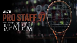 Wilson Pro Staff 97 v14 Racquet Review  Tennis Express [upl. by Romelda150]