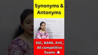 Synonyms antonyms SSC MTS GD CGL chsl bank shorts shortsvideo shorts vocabulary sscenglishvocab [upl. by Anastase267]