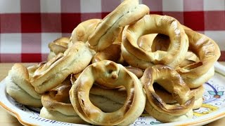 Taralli Baresi  Rossellas Cooking with Nonna [upl. by Francklyn]