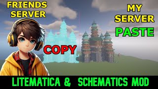 How To Download Litematica amp How To Use Schematics in Minecraft  In Hindi [upl. by Enrobialc]