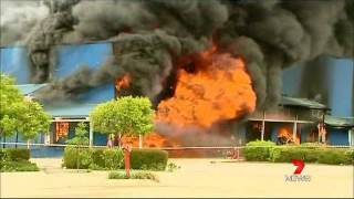 2012 11 10 Seven News Toys R Us Fire [upl. by Peers651]