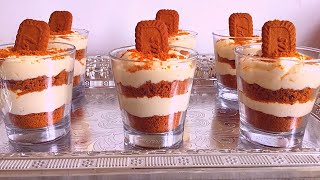 tiramisu aux spéculoos facile et rapide [upl. by Yhtomiht]