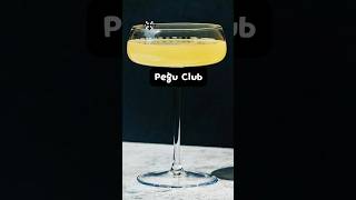 Pegu Club🍸cocktail bartender short trending viral gin orange lime asmr waiter yt [upl. by Wilonah537]