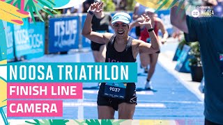 2023 Noosa Triathlon  Finish Line Camera [upl. by Sholeen]