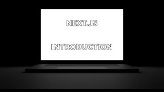 Next js Tutorial 1  Introduction to Nextjs  NextJs Tutorial for Beginners [upl. by Maggie]