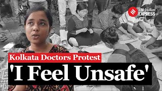 Kolkata Doctor Death quotWe Feel Unsafequot Women Doctors Speak Out  RG Kar Medical College Protest [upl. by Annis]