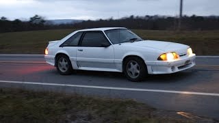 1988 Mustang GT with B303 Cam and Edelbrock Heads [upl. by Lisle]