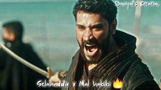 Selahaddin x Mal habibi edit 🔥  Kudüs Fatihi Selahaddin Eyyubi  Daniyals Creation [upl. by Aneelahs]