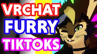 FURRY VRCHAT TIKTOK COMPILATION 01 [upl. by Suoiluj]