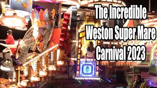 Weston Super Mare Carnival 2023 [upl. by Filiano]