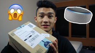 Das NEUE Amazon Echo Dot 3 Gen  UnboxingTest [upl. by Eelrebmyk]